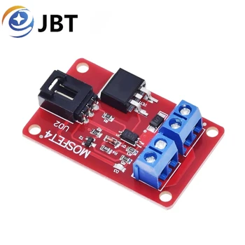 1 Kanál 1 Trasu MOSFET Tlačidlo IRF540 + MOSFET Switch Modul pre Arduino