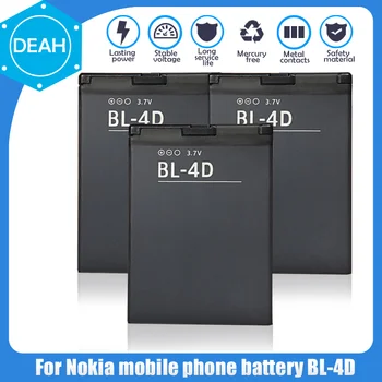 1200mAh BL-4D BL4D BL 4D Batéria Telefónu Pre Nokia N97 mini, nokia N8 N5 E5 E6 E7 702T T7 803 N803 Nabíjateľná Lítium-Polymérovej Batérie
