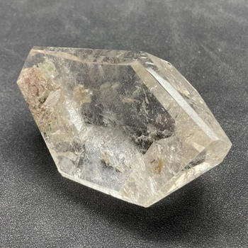 127g Prírodné Minerály Kameň Zelená Phantom Crystal Netradičné Polished Quartz Polyhedron Reiki Liečenie Darček Domova Y778