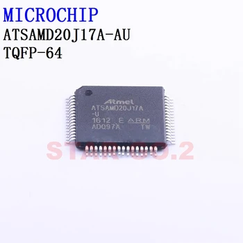 1PCSx ATSAMD20J17A-AU TQFP-64 MIKROČIP Microcontroller