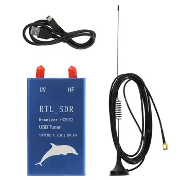 2022 Nové RTL2832U+R820T2 100KHz-1,7 GHz VHF UHF HF RTL.SDR USB Tuner Prijímač AM, FM Rádio