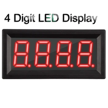 4 Miestny 7 Segmentový LED Displej Modul RS485 0.56 LED Displej znakov ASCII, Modbus Panel Displeja PLC Komunikácie MODBUS