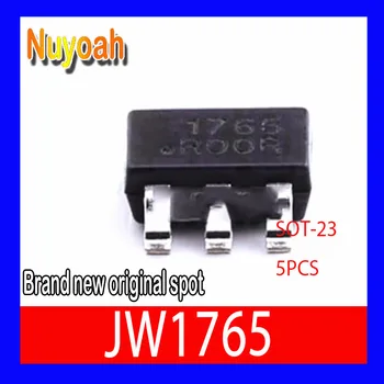 5 KS na 100% nový, originálny JW1765 SOT-23 Externé non izolované vysokej PF buck konštantný prúd LED napájanie čip