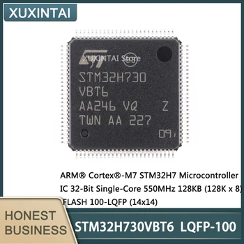 5 ks/Veľa Nových Originálnych STM32H730VBT6 STM32H730 Microcontroller IC 32-Bit Single-Core 550MHz 128KB (128K x 8) FLASH 100-LQFP