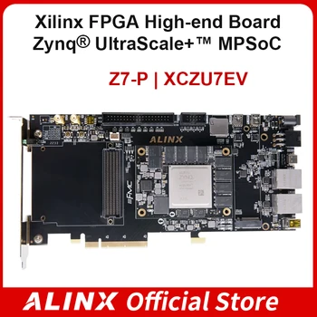 ALINX Z7-P Xilinx Zynq UltraScale+ MPSoC PCIE AI pomocou fpga Vývoj doska XCZU7EV ACU7EVB
