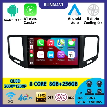 Android 13 Pre VW Volkswagen Teramont 2017-2018 Auto Rádio Stereo Multimediálne Video Prehrávač, GPS, Bezdrôtové Carplay RDS DSP QLED AUTO