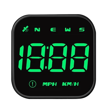 Auto Head Up Display GPS Tachometer s Rýchlosť MPH, Auto Alarm prekročenia rýchlosti Únava Jazdy Pripomienka pre Všetky Auta, Motocykla