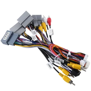 Autorádio Kábel s CAN Bus Box, Adaptér Elektroinštalácie Postroj Power Konektor pre Honda Accord 2.4 L 2016+ Android Vedúci Jednotky