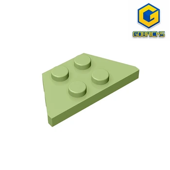 Gobricks GDS-555 Klin, Dosky 2 x 4 kompatibilný s lego 51739 kusy detských DIY Stavebné Bloky Technické