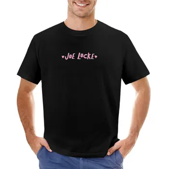 Heartstopper Joe Locke T-Shirt čierna tričko anime vintage oblečenie obyčajný t košele mužov