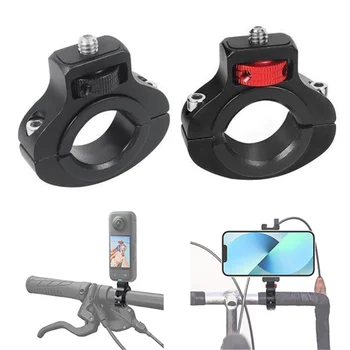 Hliníkové Fotoaparát Bicykli Držiaka Telefónu pre 22~32 mm Riadidlá Montáž Bicykel Bicykel na Koni Rúry Clip Držiak Pre Gopro 11 10 9 Smartphone