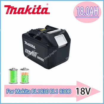 Makita Nahradenie 18V 18.0 Ah Batérie Nabíjateľné Batérie, LED Indikátor BL1830 BL1830B BL1840 BL1840B BL1850 BL1850B