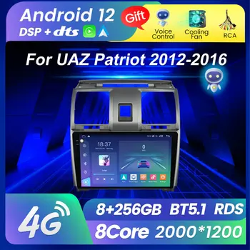 MEKEDE M6 Pro 2K Obrazovke Android, 12 autorádia Pre UAZ Patriot 2012-2016 Multimediálny Prehrávač Videa 4G LTE GPS Navigácie Carplay DSP