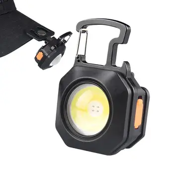 Mini LED Pracovné Svetlo Prenosné aplikácie Keychain Baterka Camping KLASU Lampa Pre Zapaľovač Cigariet Otvárač Emergenc Whistle Svetlo
