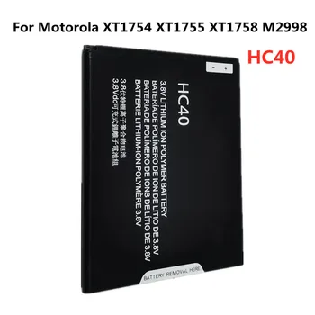 Nové HC40 Mobil Batéria Pre Motorola Moto XT1754 XT1755 XT1758 M2998 Nahradenie Chytrý Mobilný Telefón Batérie Bateria 2350mAh