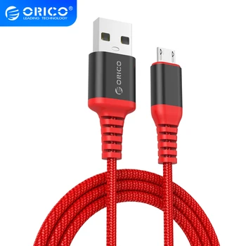 ORICO Micro USB Kábel Android Nabíjačku Rýchle Nabíjanie Káble USB Dátový Kábel pre Samsung Galaxy S6,J7 Okraji Poznámka 5 Kindle