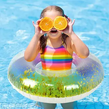 Plávanie Vodné Hračky Gradient Farba Sedí na Kúpanie Zariadenia