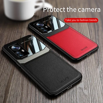 Pre Xiao Redmi Poznámka 12S 4G Telefón Tašky Luxusné Kožené Textúra Shockproof puzdro pre Xiao Redmi Poznámka 12S 4G Späť Caso