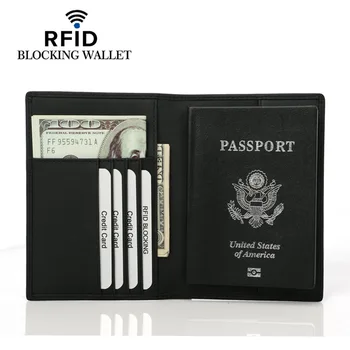 Prvá Vrstva Cowhide Stravovanie Klip Pas Knihe Nové RFID Cowhide Pas Klip Peňaženky, Kožené Pas Vak, Ochranný Kryt