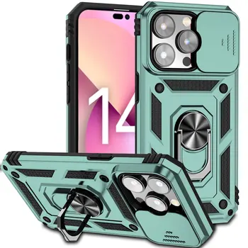 Puzdro Pre iPhone 11 12 X XR XS Max 6 7 8 Plus Pro 12Mini Max 11 12 SE SE3 Krúžok Držiak Shockproof Krytu Objektívu Brnenie Kryt Coque