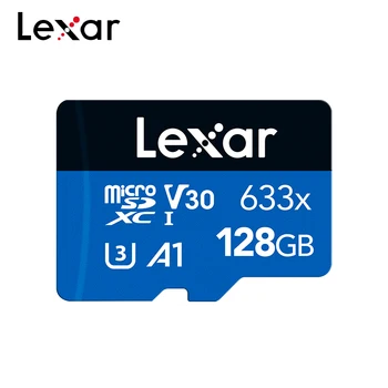 Pôvodné Lexar Micro SD Karty 633x 128 GB 64 GB 32 GB Vysoký Výkon C10 MicroSDHC slot pre SDXC Pamäťové Karty TF Karte Flash 256 GB Pre Telefón