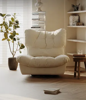 Taliansky minimalistický cloud jednu osobu gauč francúzsky krém style designer otočná bežné stoličky