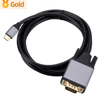 Typ-C-VGA 10Gbps USB 3.1 Typ-C, VGA Video Kábel Converter USB3.1 USB-C Cable Converter pre MacBook Projektor
