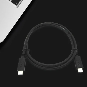 USB C Typu C Kábla z PVC, Typ C Na Male Tablet Dátový Kábel 30 cm/100 cm Tepla-odolnosť pre Android Huawei Mobile Power Supply
