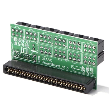 Ťažba DPS-1200QB Napájanie Breakout Board 10 Portov PCIe 6 Pin 750W-1200W